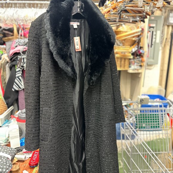 joe fresh x roxy earle Black coat - Picture 8 of 9